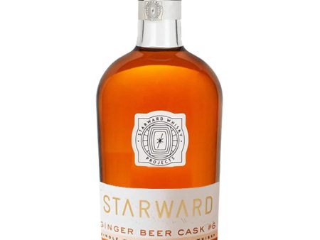 Starward Ginger Beer Cask Batch 6 Single Malt Australian Whisky, 50 cl Online Hot Sale