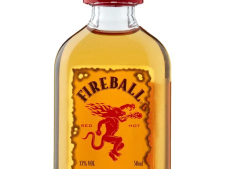 Fireball Whisky Liqueur Miniature, 5 cl For Cheap