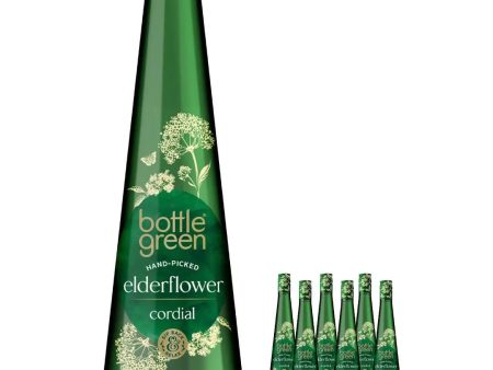 Bottle Green Elderflower Cordial Multipack, 6 x 500 ml For Cheap