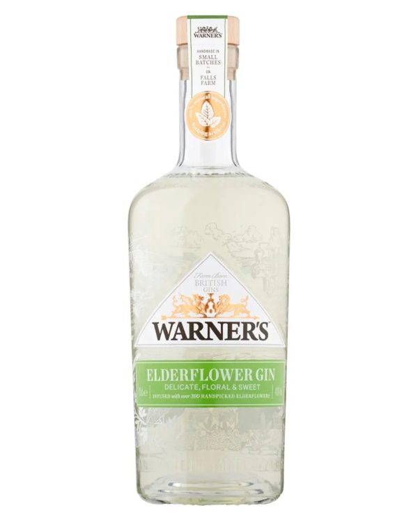 Warner s Elderflower Gin, 70 cl Online Sale