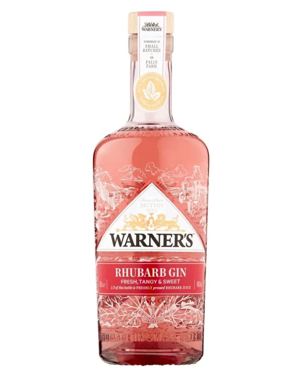 Warner s Rhubarb Gin, 70 cl Fashion