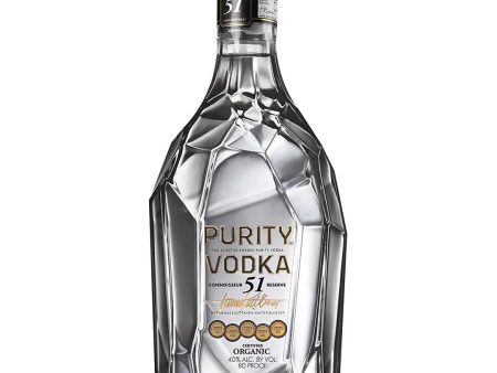 Purity Connoisseur 51 Plain Vodka, 70 cl Discount