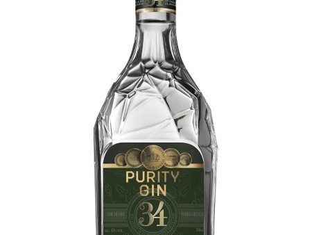 Purity 34 Craft Nordic Dry Organic Gin, 70 cl Fashion