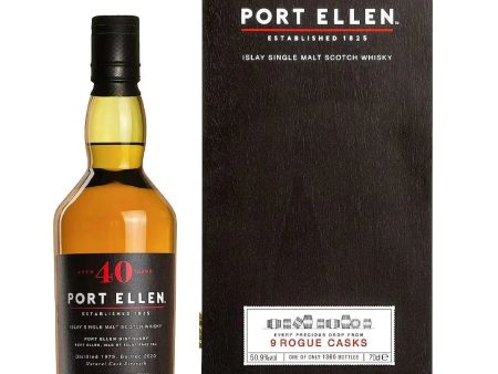 Port Ellen 9 Rogue Casks 40 Year Old Whisky, 70 cl Discount