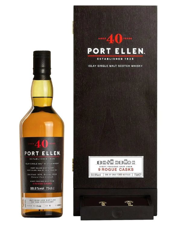 Port Ellen 9 Rogue Casks 40 Year Old Whisky, 70 cl Discount