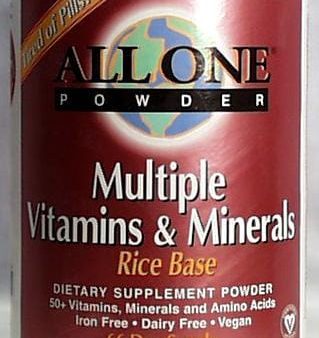 All-One Rice-Base Vitamin Mineral Powder - 2.2 lbs. Discount