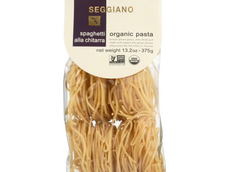 Seggiano - Pasta Organic Spaghetti Alla Chitarra - Case Of 6 - 13.2 Ounces Supply