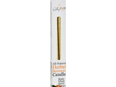 Wally s Natural Products Herbal Beeswax Candles - 2 Pk Online