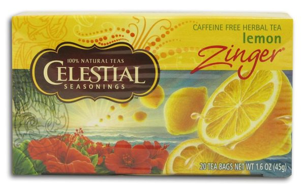 Celestial Seasonings Lemon Zinger Tea - 1 box Hot on Sale