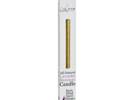 Wally s Natural Products Beeswax Candles - Lavender - 2 Pack For Cheap