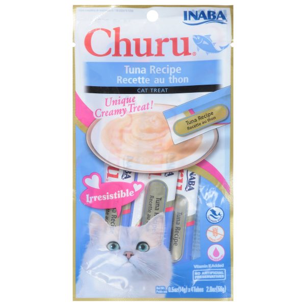 Inaba - Cat Churu Puree Tuna - Case Of 8-2 Ounces For Cheap