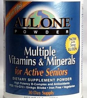 All-One Active Seniors Multi-Vitamin & Mineral - 15.9 ozs. For Discount