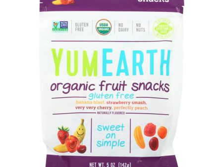 Yumearth Organics - Organic Fruit Snack - 4 Flavors - Case Of 6 - 5 Oz. For Discount