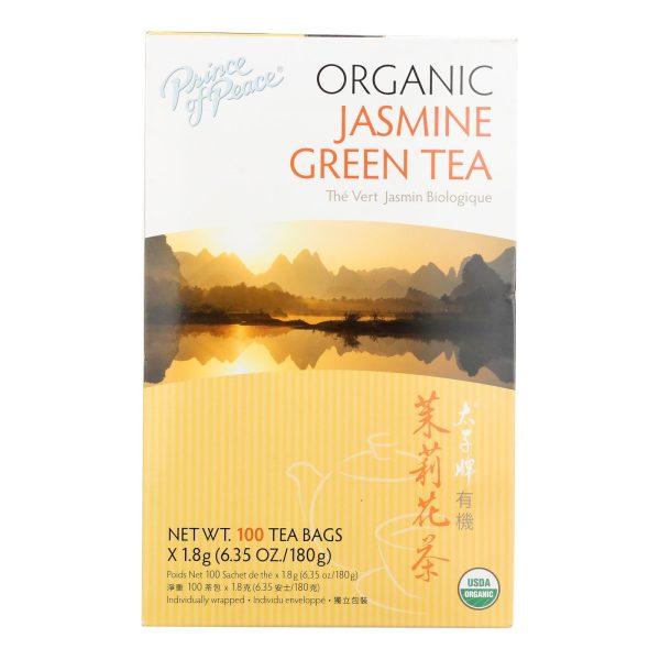 Prince Of Peace - Tea Organic Jasmine Green - 1 Each-100 Bags Online Sale