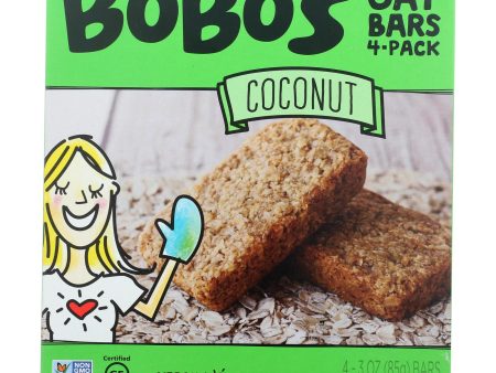 Bobo s Oat Bars - Oat Bar - Coconut - Case Of 6 - 4 Pk Cheap