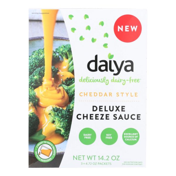 Daiya Foods - Dairy Free Cheeze Sauce - Cheddar Style - Cs Of 8 - 14.2 Oz. Discount