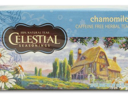 Celestial Seasonings Chamomile Tea - 1 box Supply