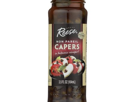 Reese Non-pareil Capers In Balsamic Vinegar  - Case Of 12 - 3.5 Oz Online Hot Sale