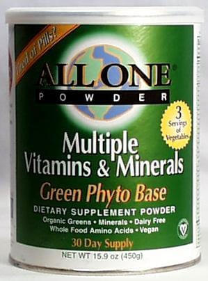 All-One Green Phyto Multi-Vitamin & Mineral - 15.9 ozs. Hot on Sale