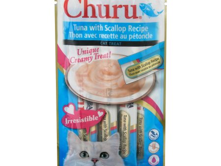 Inaba - Cat Churu Puree Tuna Scalp - Case Of 8-2 Ounces Sale