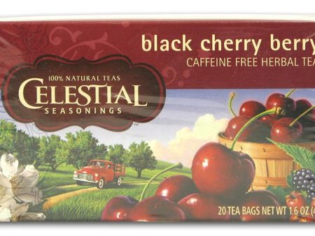 Celestial Seasonings Black Cherry Berry Tea - 1 box For Sale