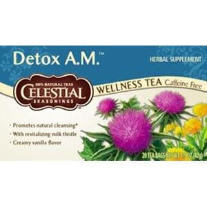 Celestial Seasonings Detox A.M. Tea - 1 box on Sale