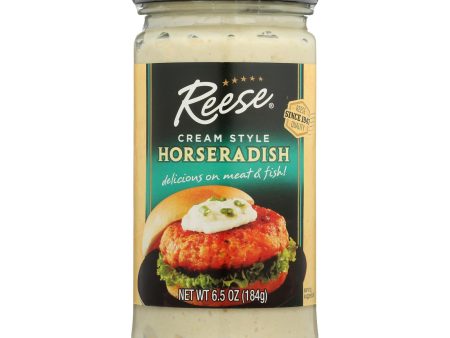 Reese Horseradish - Cream Style - Case Of 12 - 6.5 Oz Online Sale