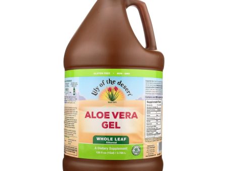 Lily Of The Desert - Aloe Vera Gel - Whole Leaf - 1 Gal Online now