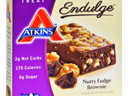 Atkins Endulge Bar Nutty Fudge Brownie - 5 Bars Cheap