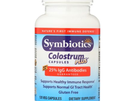 Symbiotics Colostrum Plus - 480 Mg - 120 Capsules Sale