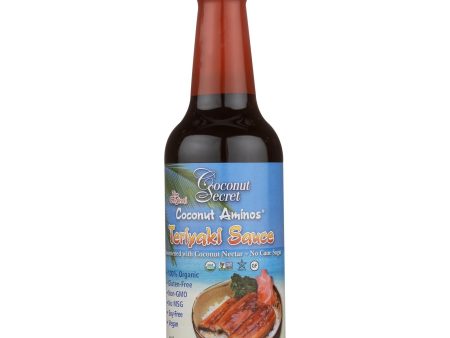 Coconut Secret - Organic Teriyaki Sauce - Case Of 12 - 10 Fl Oz. Online Hot Sale