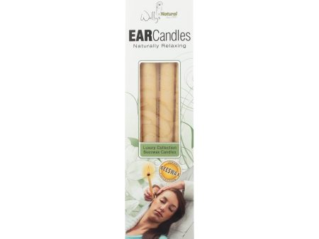 Wally s Ear Candles Herbal Beeswax - 4 Candles Sale