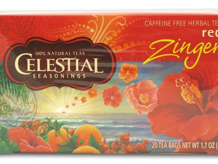 Celestial Seasonings Red Zinger Tea - 1 box Online now