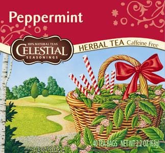 Celestial Seasonings Peppermint Tea (40-bag) - 1 box Hot on Sale