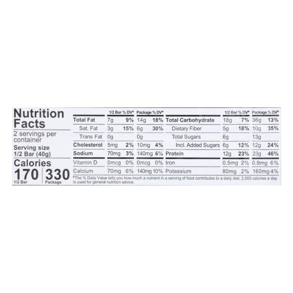 Nugo Nutrition Bar - Stronger Peanut Cluster - 2.82 Oz - Case Of 12 Sale