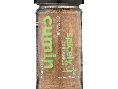 Spicely Organics - Organic Cumin - Ground - Case Of 3 - 1.7 Oz. Online Sale