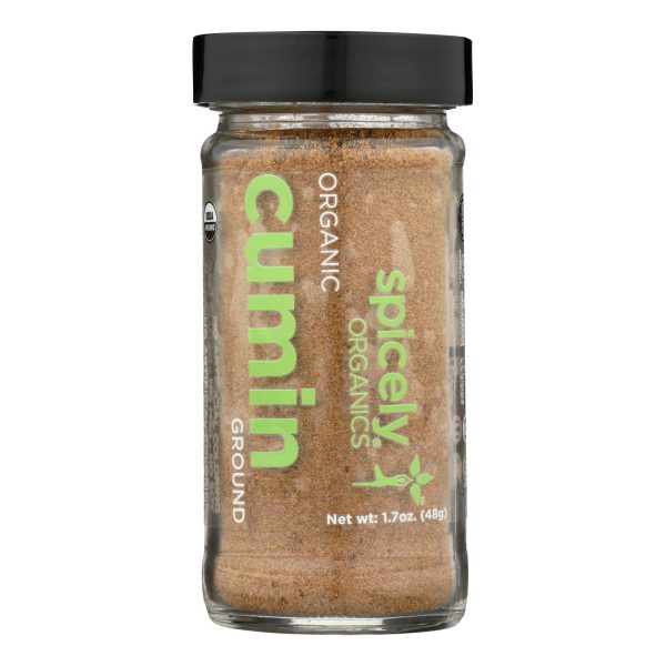 Spicely Organics - Organic Cumin - Ground - Case Of 3 - 1.7 Oz. Online Sale