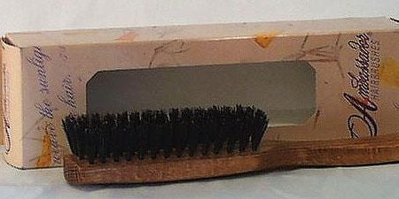 Ambassador Hairbrush with Pure Natural Bristles - 1 brush For Sale