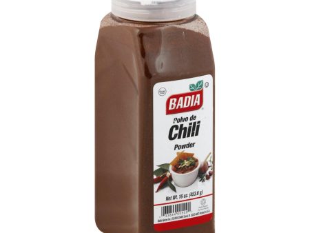 Badia Spices - Chili Powder - Case Of 6 - 16 Oz. Online now