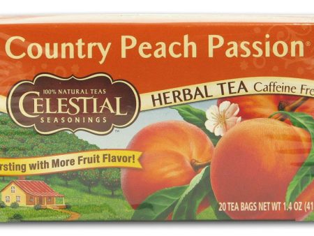 Celestial Seasonings Country Peach Passion Tea - 1 box Online now