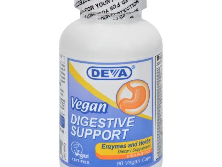 Deva Vegan Digestive Support - 90 Vegan Capsules Online