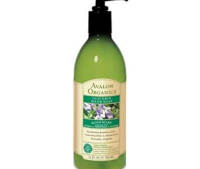 Avalon Rosemary Liquid Hand Soap Organic - 12 ozs. Discount