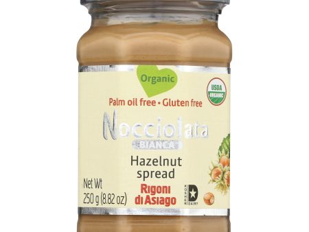 Nocciolata - Spread Organic Hazelnut Bianca - Case Of 6-8.82 Ounces Online now