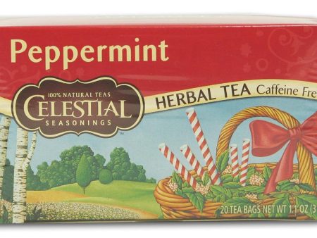 Celestial Seasonings Peppermint Tea - 1 box Online Hot Sale