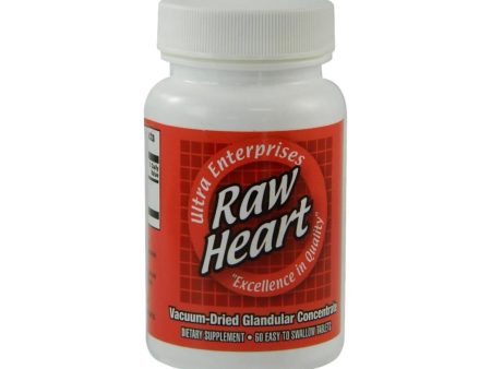 Ultra Glandulars Raw Heart - 60 Tablets Fashion