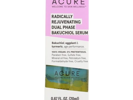 Acure - Serum Rad rejv Bakuchiol - 1 Each-0.67 Fz Fashion