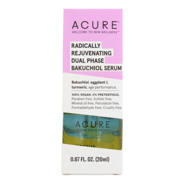 Acure - Serum Rad rejv Bakuchiol - 1 Each-0.67 Fz Fashion