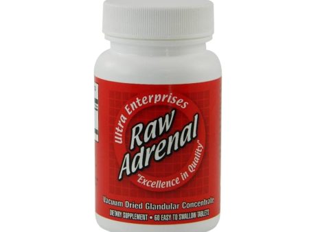 Ultra Glandulars Raw Adrenal - 200 Mg - 60 Tablets Sale