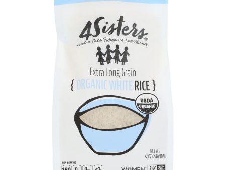 4 Sisters - Rice Og2 White Long Grain - Cs Of 6-2 Lb Supply