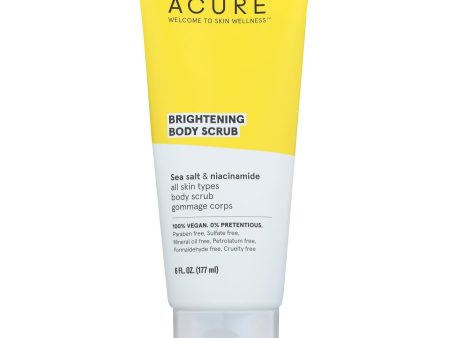 Acure - Body Scrub Brightening - 1 Each-6 Fz Discount